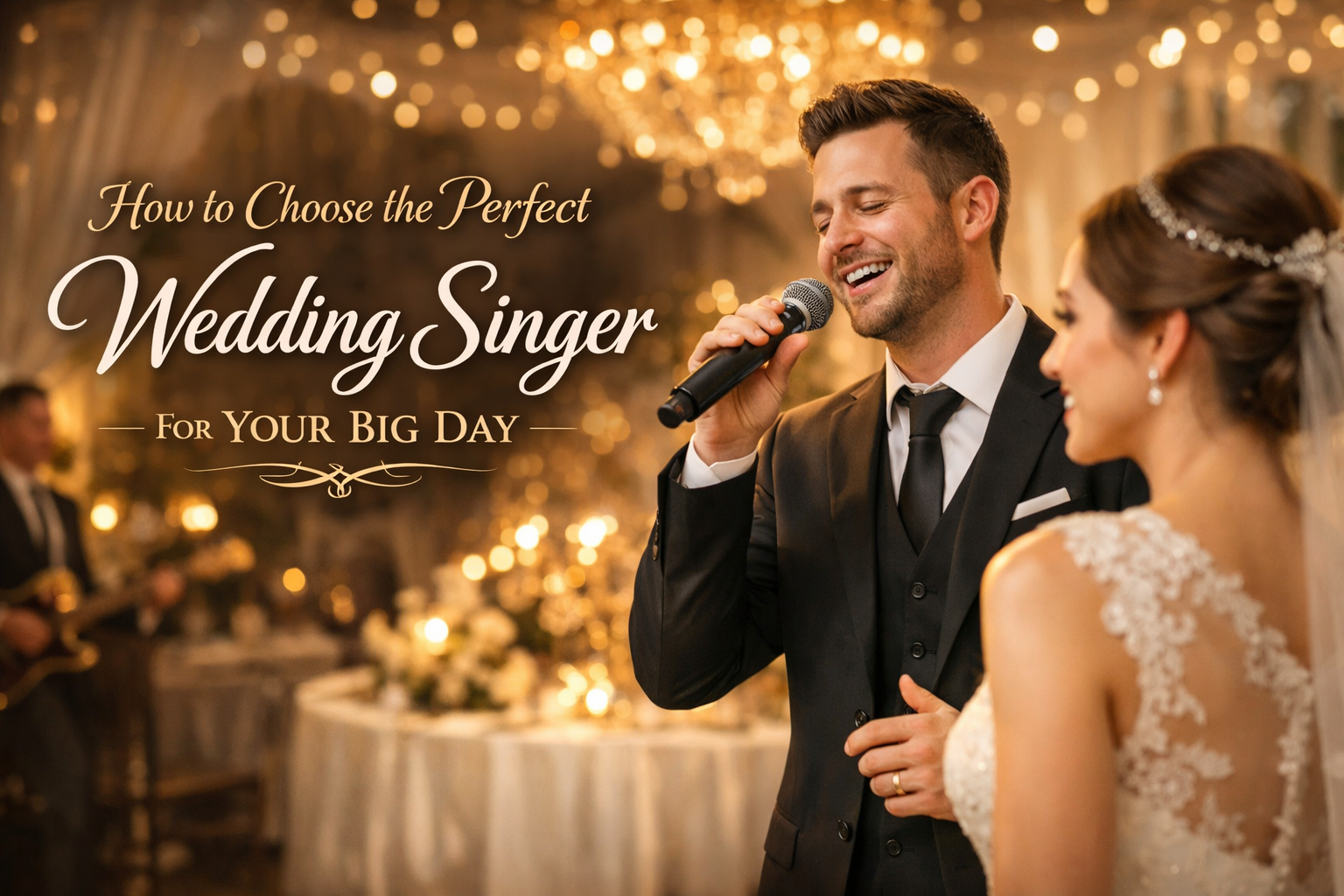 How to Choose the Perfect Wedding Singer for Your Big Day