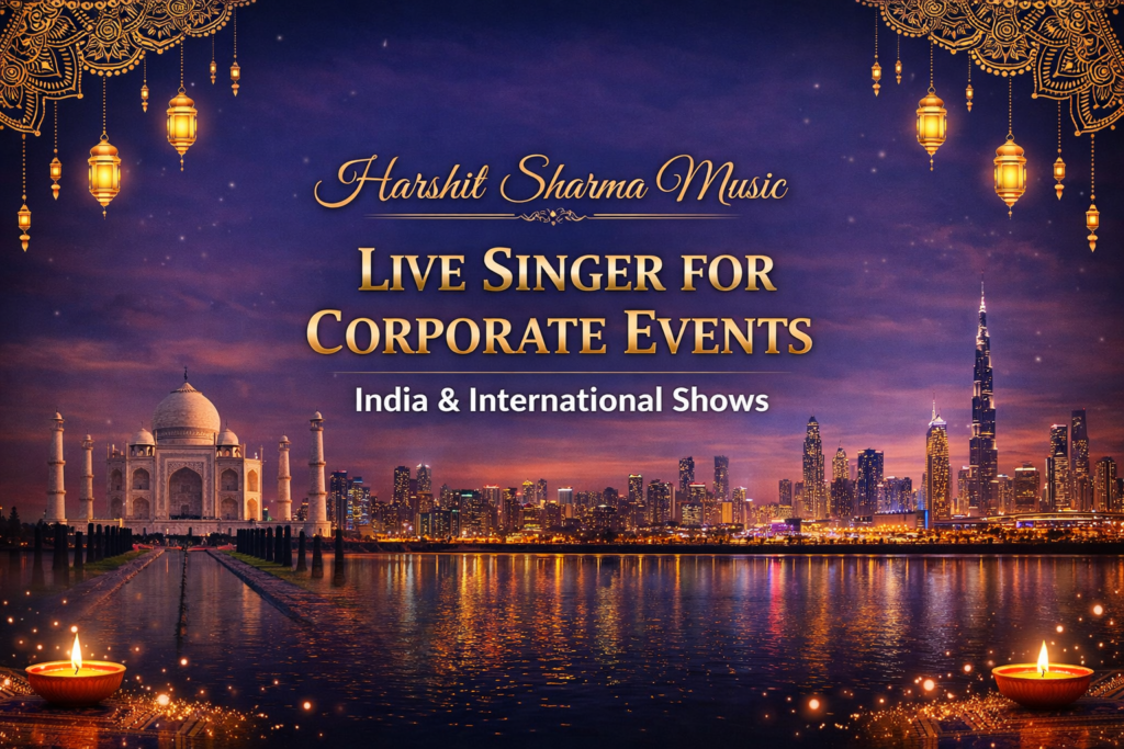 Live Singer for Corporate Events | India & International Shows