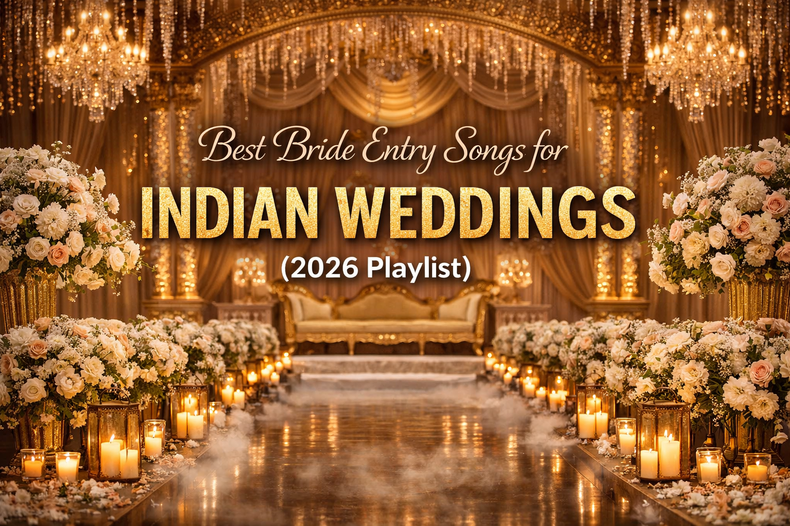 Best Bride Entry Songs for Indian Weddings (2026 Playlist)