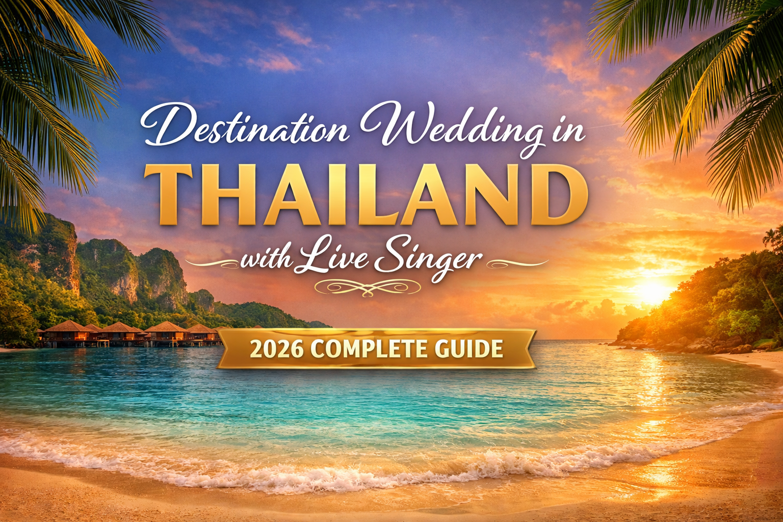 Destination Wedding in Thailand with Live Singer (2026 Complete Guide)