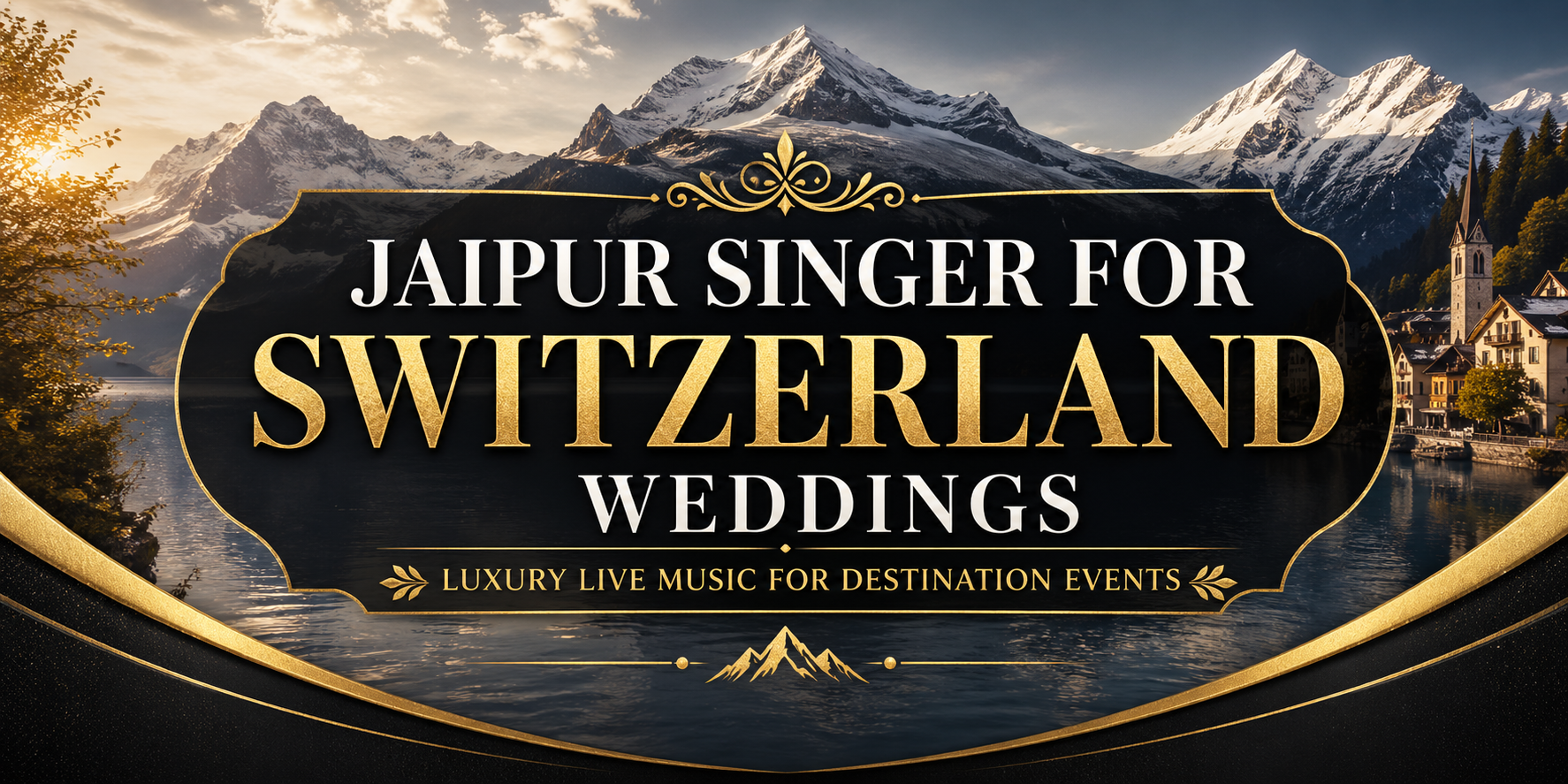 Jaipur Singer for Switzerland Weddings Indian Live Singer for Destination Events