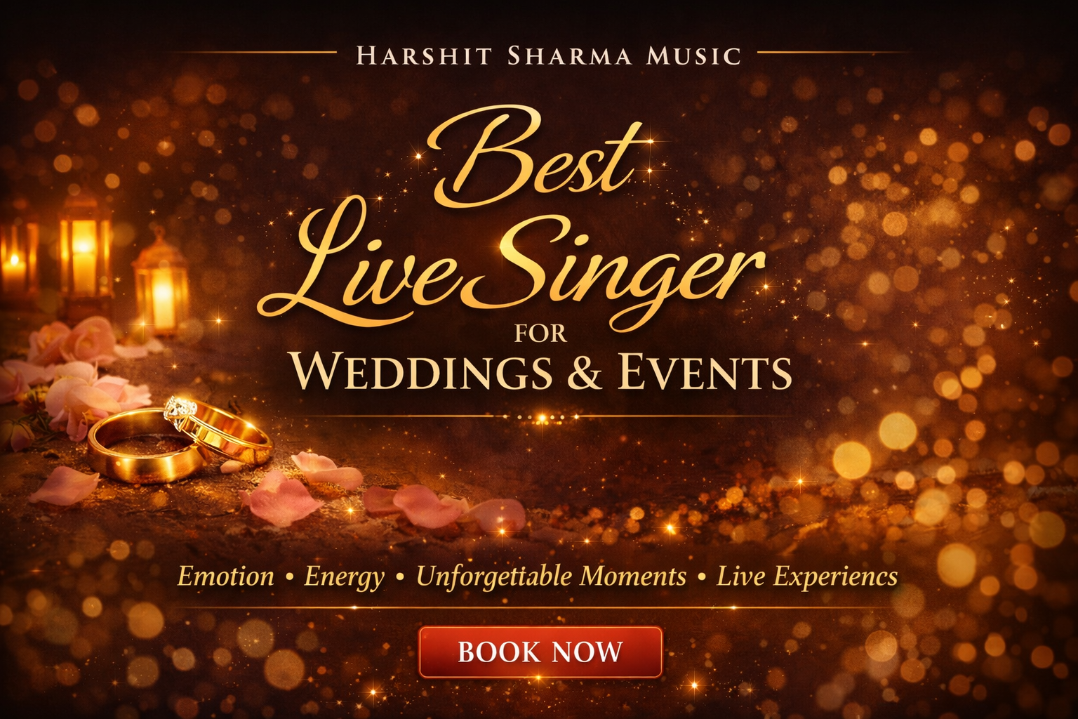 Why Harshit Sharma is the Best Live Singer for Weddings & Events (2026)