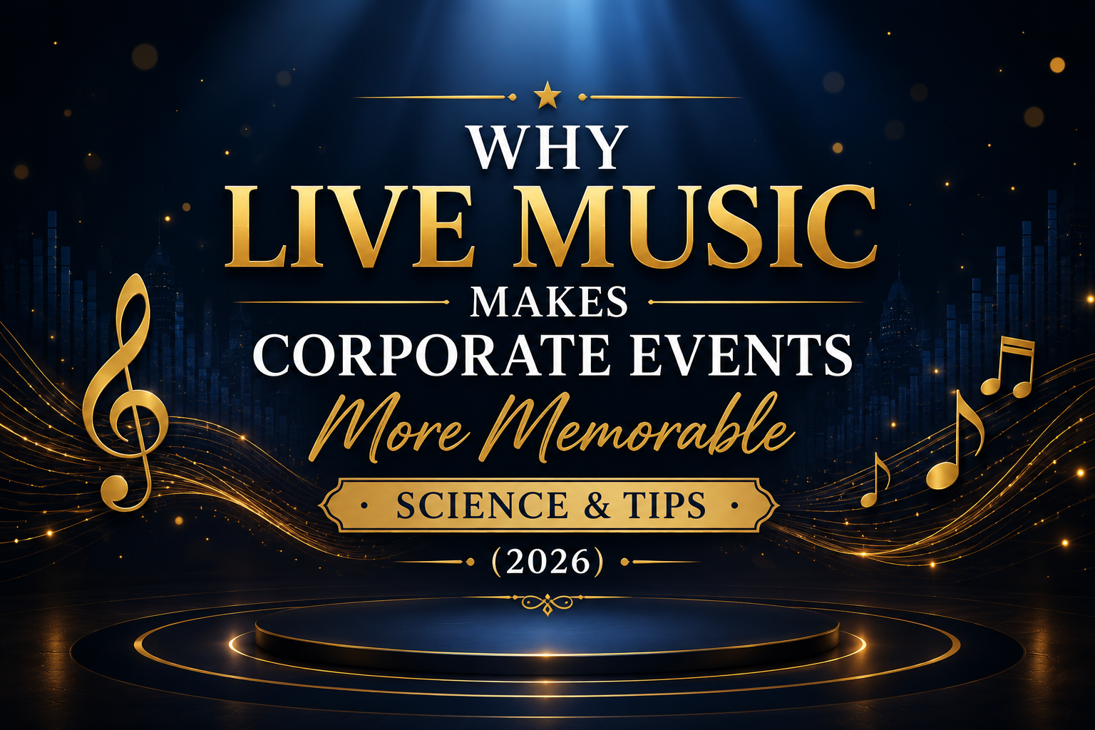 Live singer Harshit Sharma performing at a corporate event in India — Bollywood live music for gala and awards night