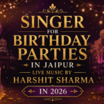 Singer for Birthday Parties in Jaipur Live Music by Harshit Sharma in 2026