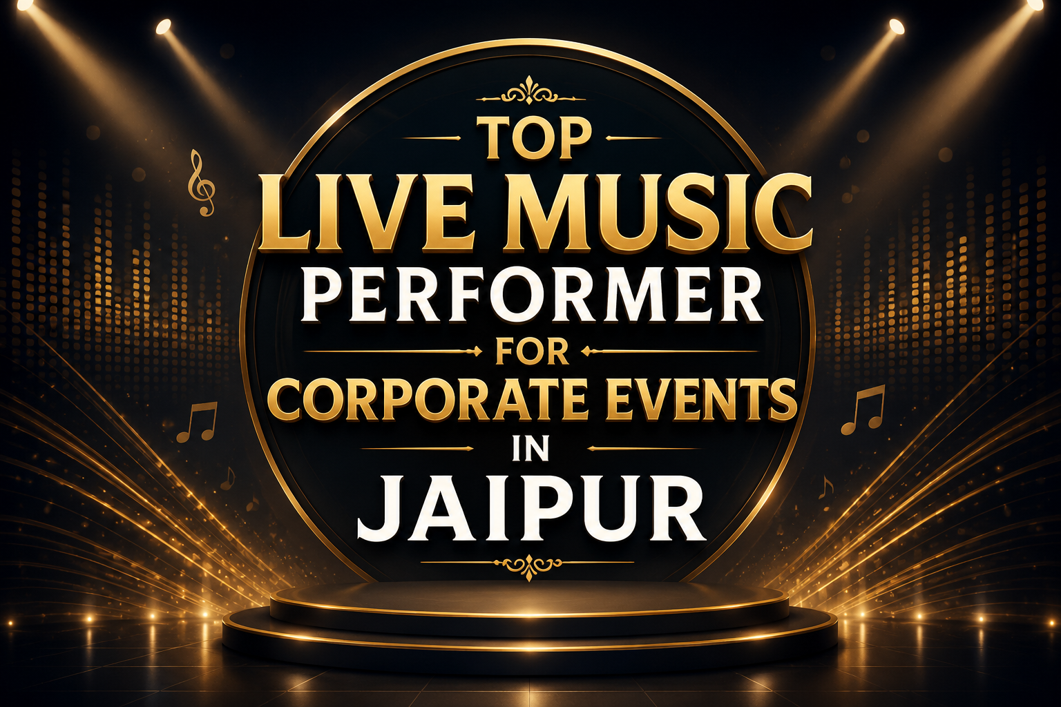 Top Live Music Performer for Corporate Events in Jaipur