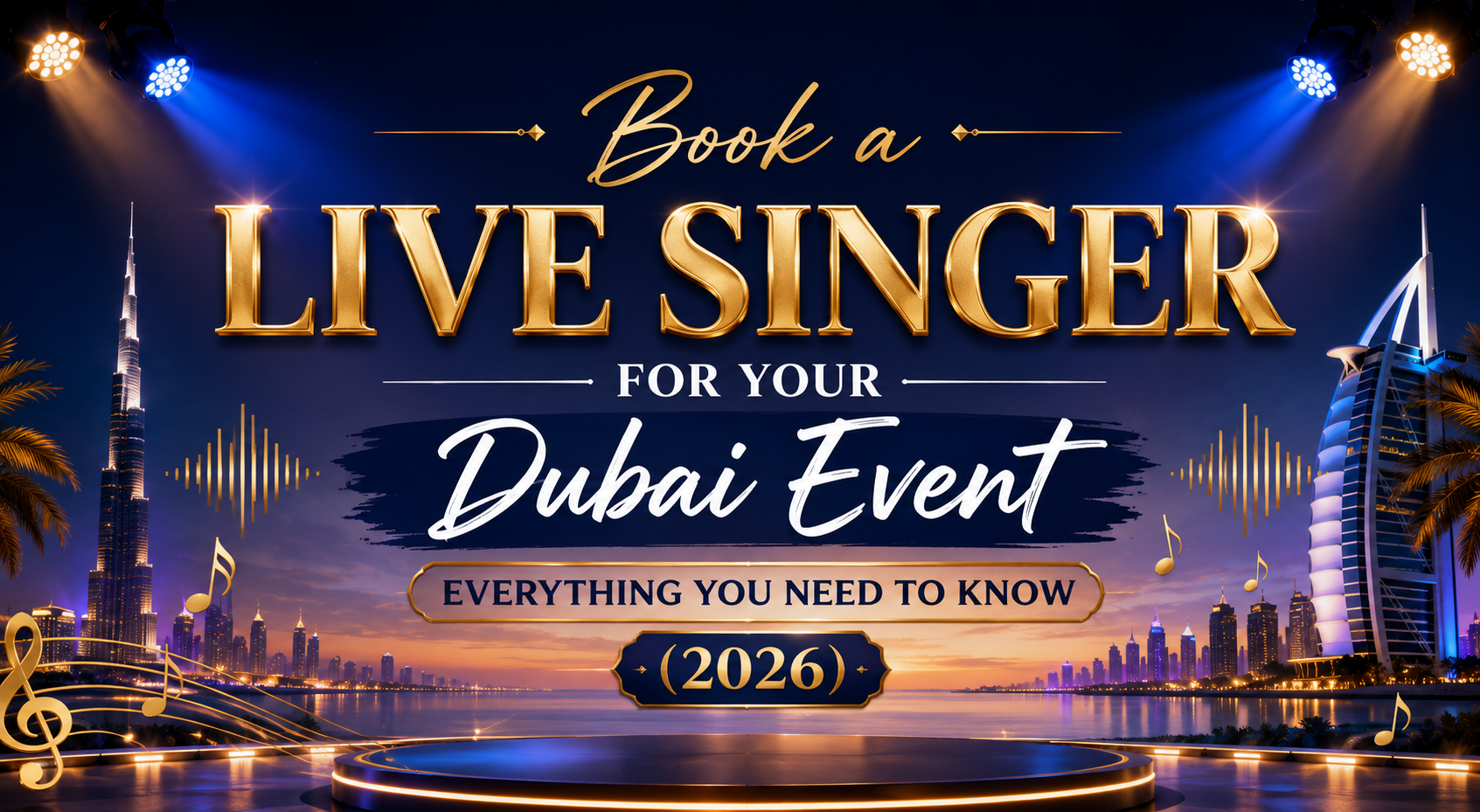 Book a Live Singer for Your Dubai Event — Everything You Need to Know (2026)