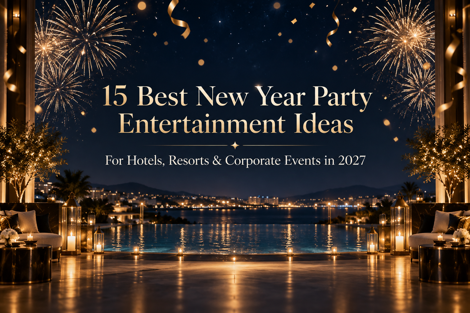 15 Best New Year Party Entertainment Ideas for Hotels, Resorts and Corporate Events in 2027