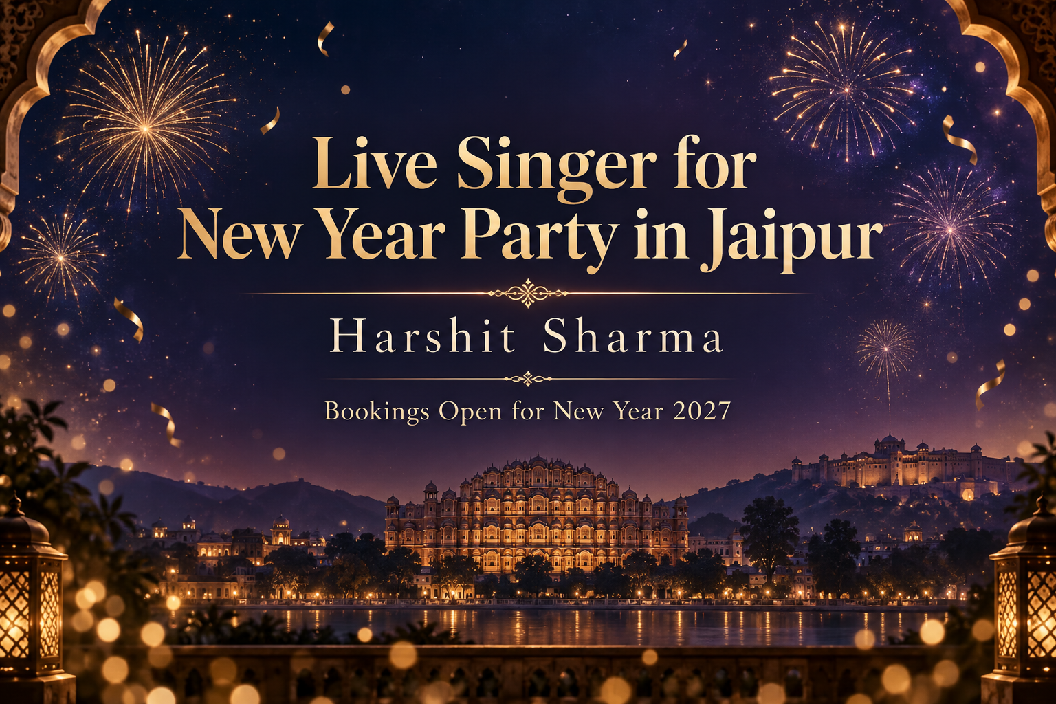 Live Singer for New Year Party in Jaipur